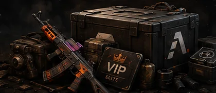 ACTUAL VIP crate and rifle