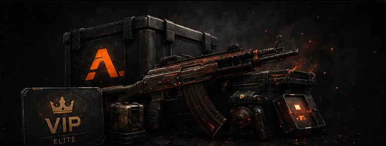 ACTUAL supply crate, rifle and VIP kit